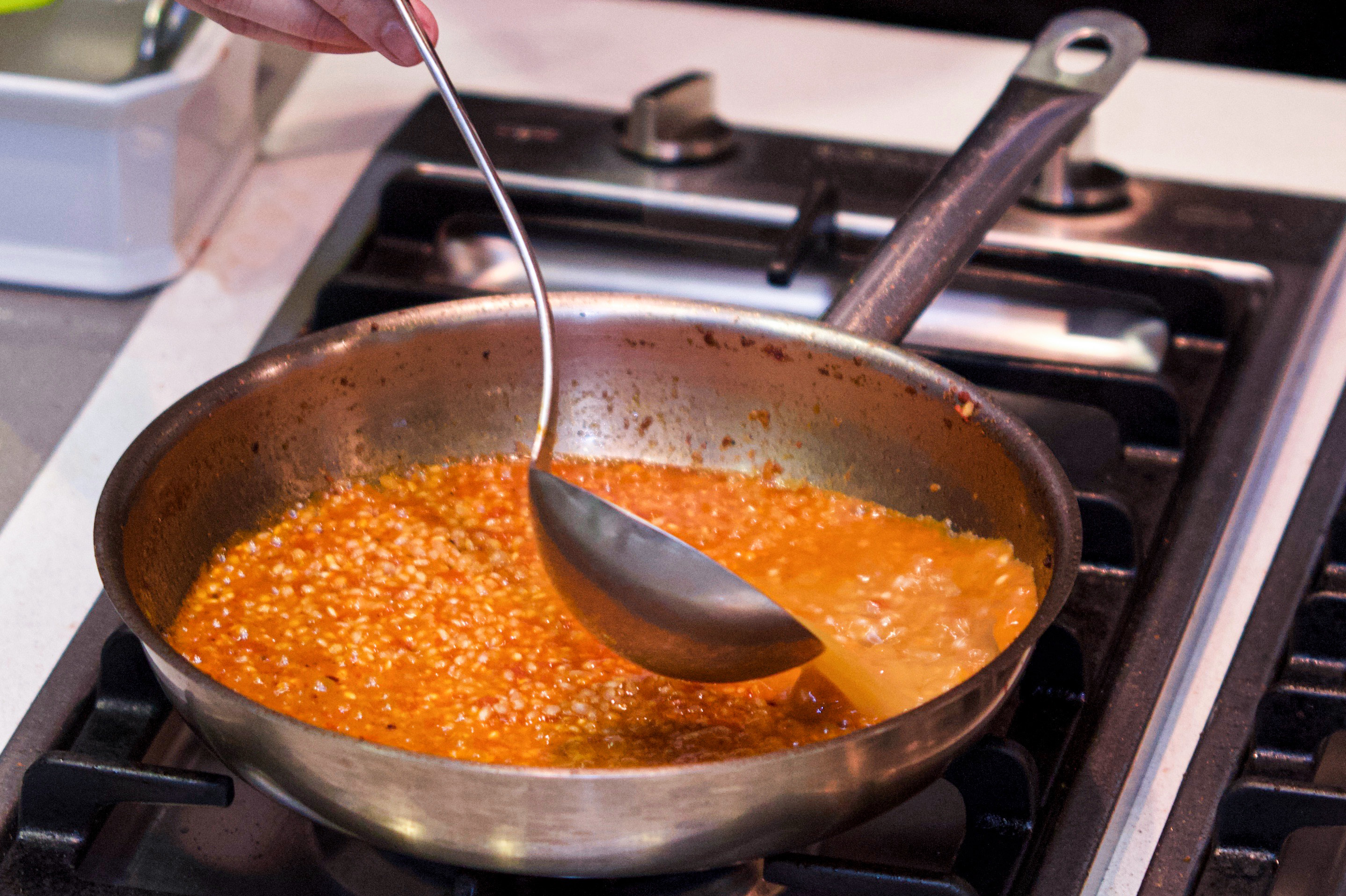 arroz con pulpo paso 5